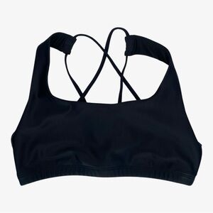 ONZIE Mudra Strappy Back Sports Bra - Black - Size M/L